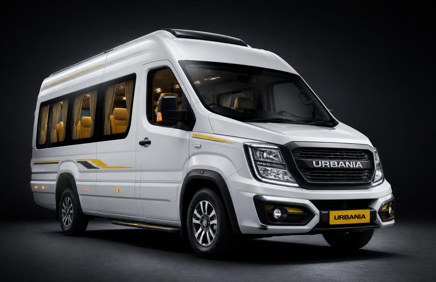 13 seater luxury tempo traveller van